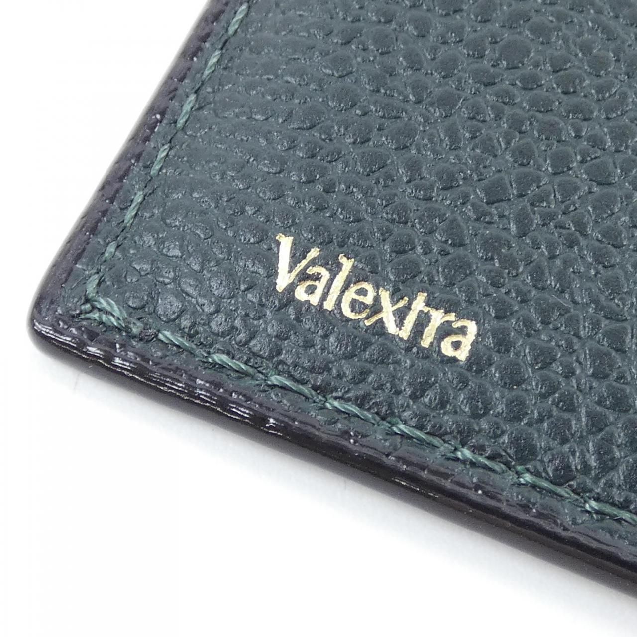 Valextra ヴァレクストラ 二つ折り財布 グリーン カードケース 美品