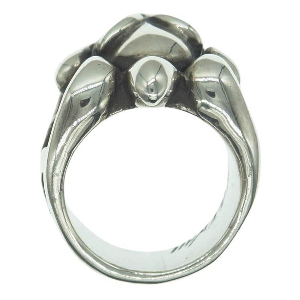 BILL WALL LEATHER ビルウォールレザー Tribal Band Ring w/ Skull w 