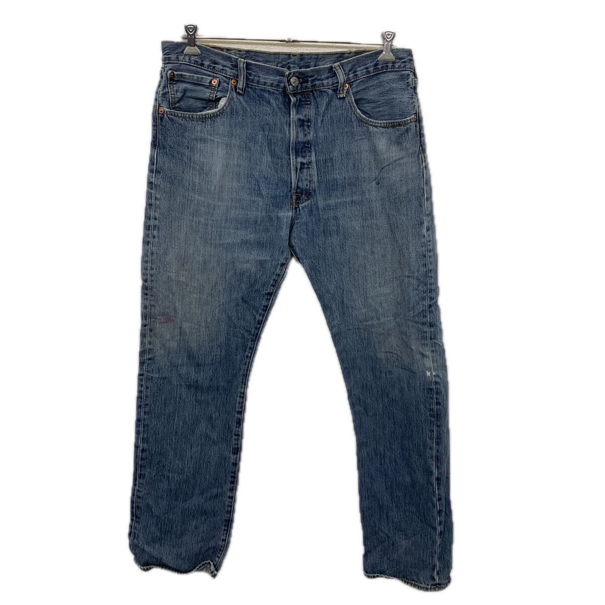Levi's 501 デニムパンツ W38 ブルー リーバイス ボタンフライ