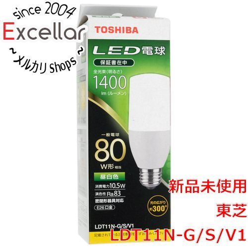 [bn:13] TOSHIBA　LED電球 昼白色　LDT11N-G/S/V1