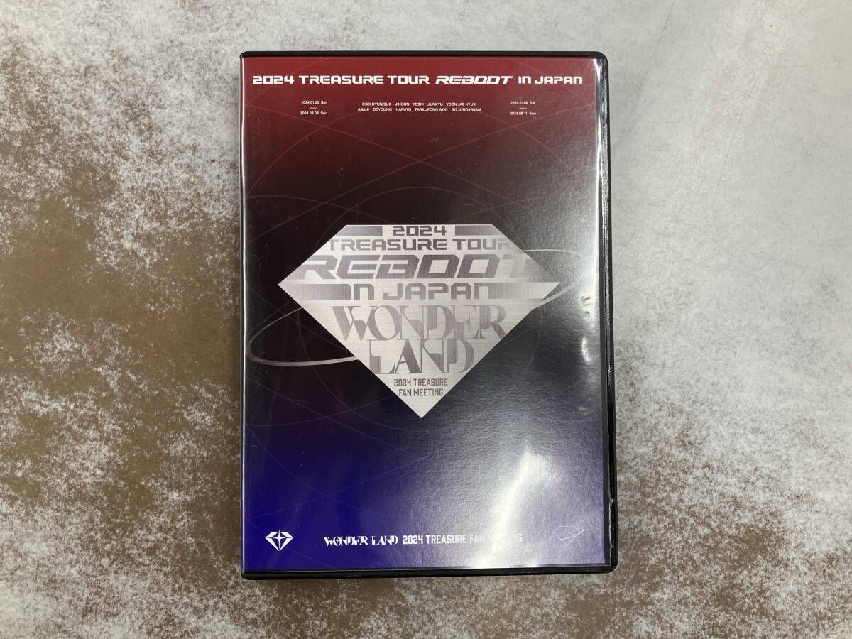 DVD 2024 TREASURE TOUR [REBOOT] IN JAPAN + 2024 TREASURE FAN