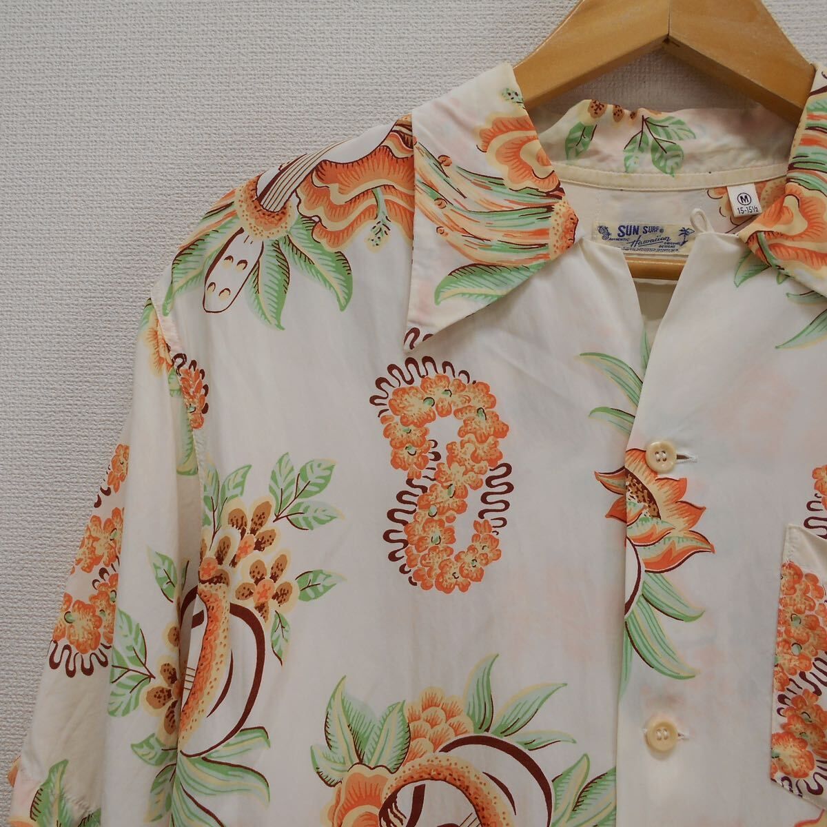 SUN SURFアロハシャツMACINTOSH UKULELE 美品 楽天市場】SUN SURF サンサーフ シャツ サイズ:M 21SS