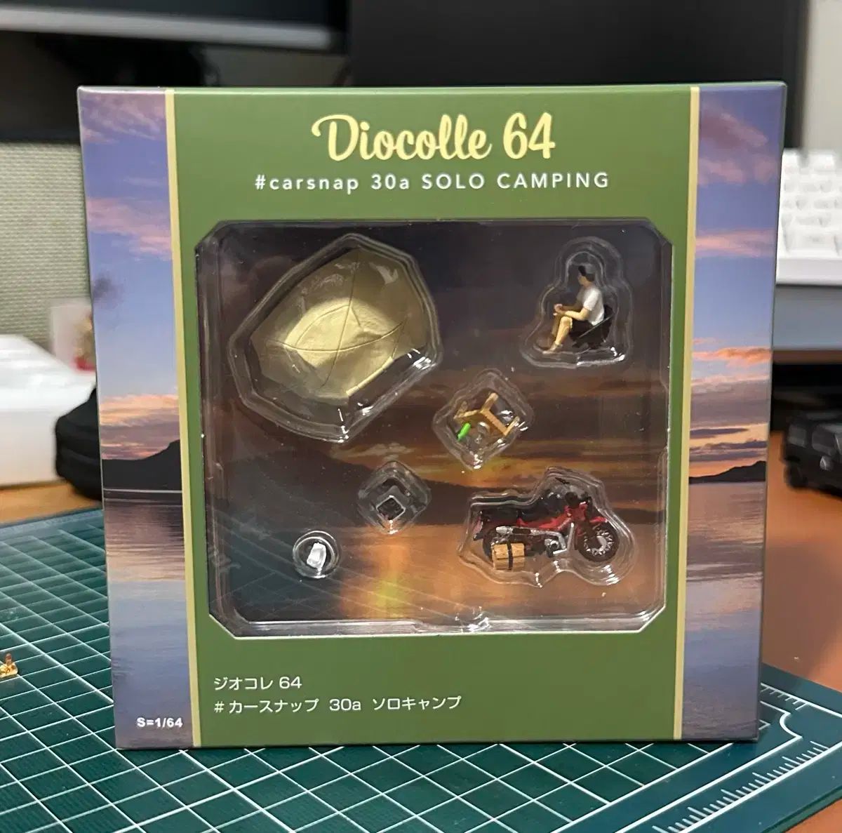 ディオコレ 64 カスナップ 30a ソロキャンプ with HUNTER カーブ ct125
