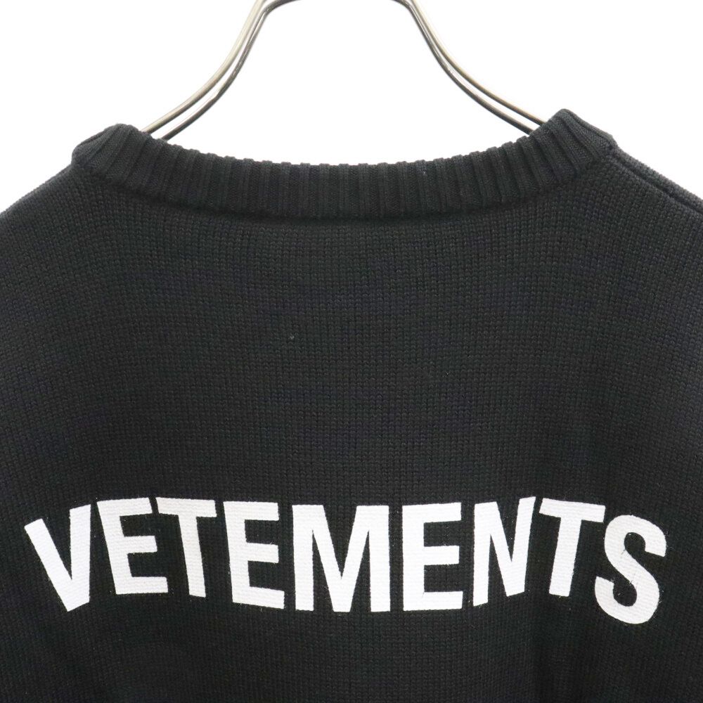 VETEMENTS (ヴェトモン) 22SS エンブロイダリーロゴ クルー