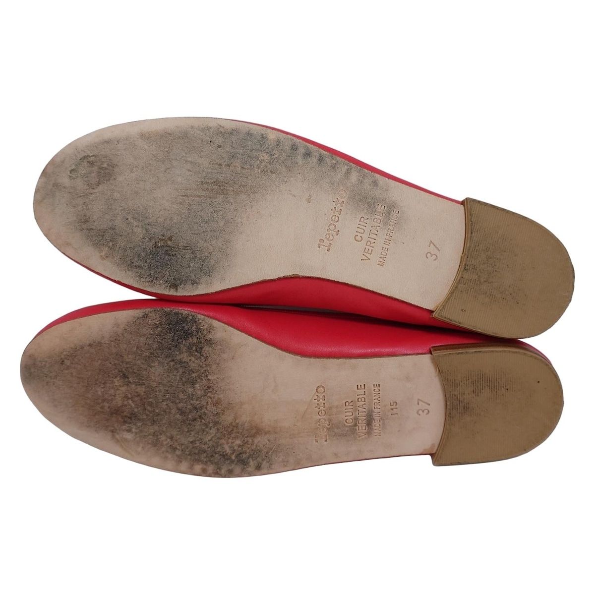 repetto(レペット) フラットシューズ 37 レディース - レッド
