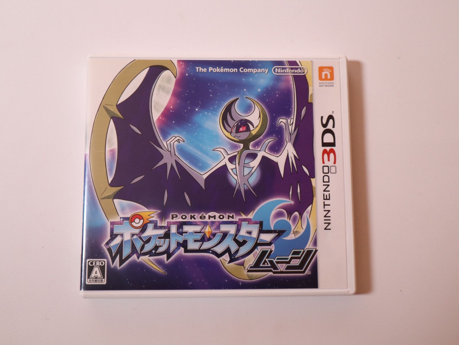 専用オプション付き中古ソフト　ポケットモンスター ムーン ニンテンドー3DSソフト ポケットモンスター ムーン 中古品