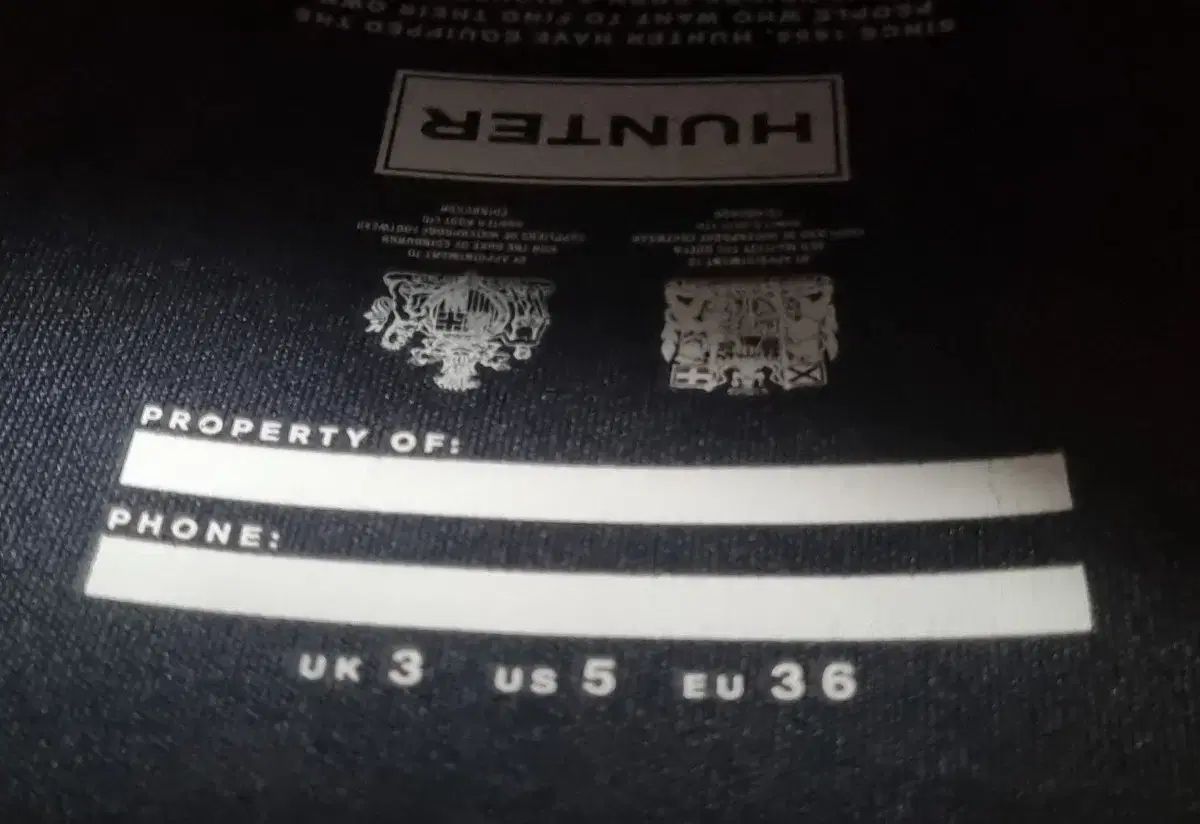 HUNTER ハンター レインブーツ 黒 230 サイズ KIN-KAAI_COM