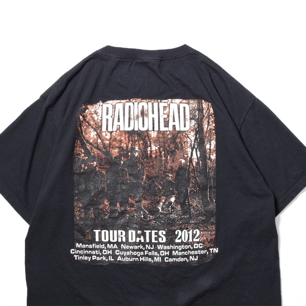 USED MUSIC Tee RADIOHEAD 2012 Tour レディオヘッド 2012ツアー