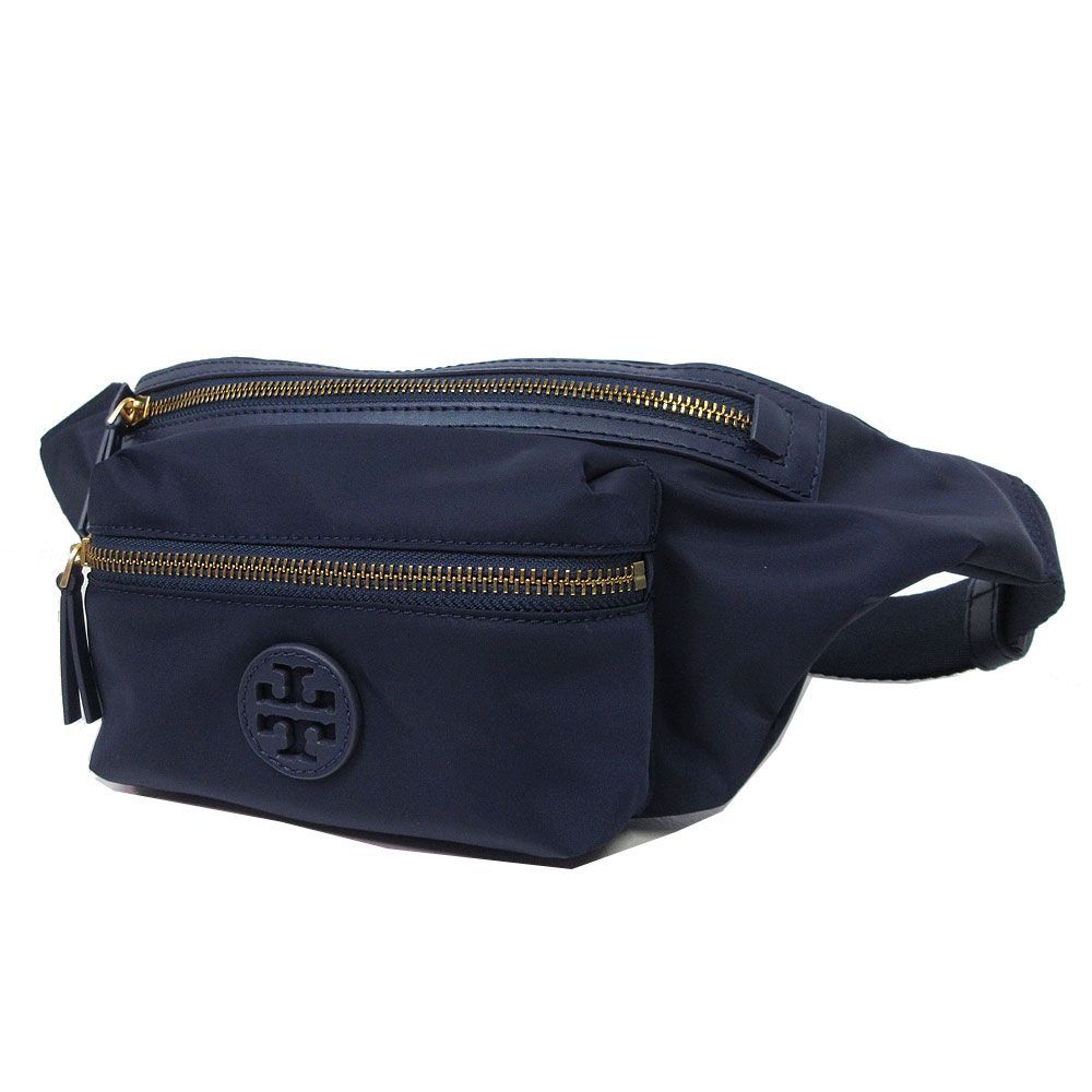 トリーバーチ ウエストポーチ TORY BURCH ナイロン ボディバッグ 82508 0521 / 82508 1122 TORY NAVY /  405 ネイビー系 レディース