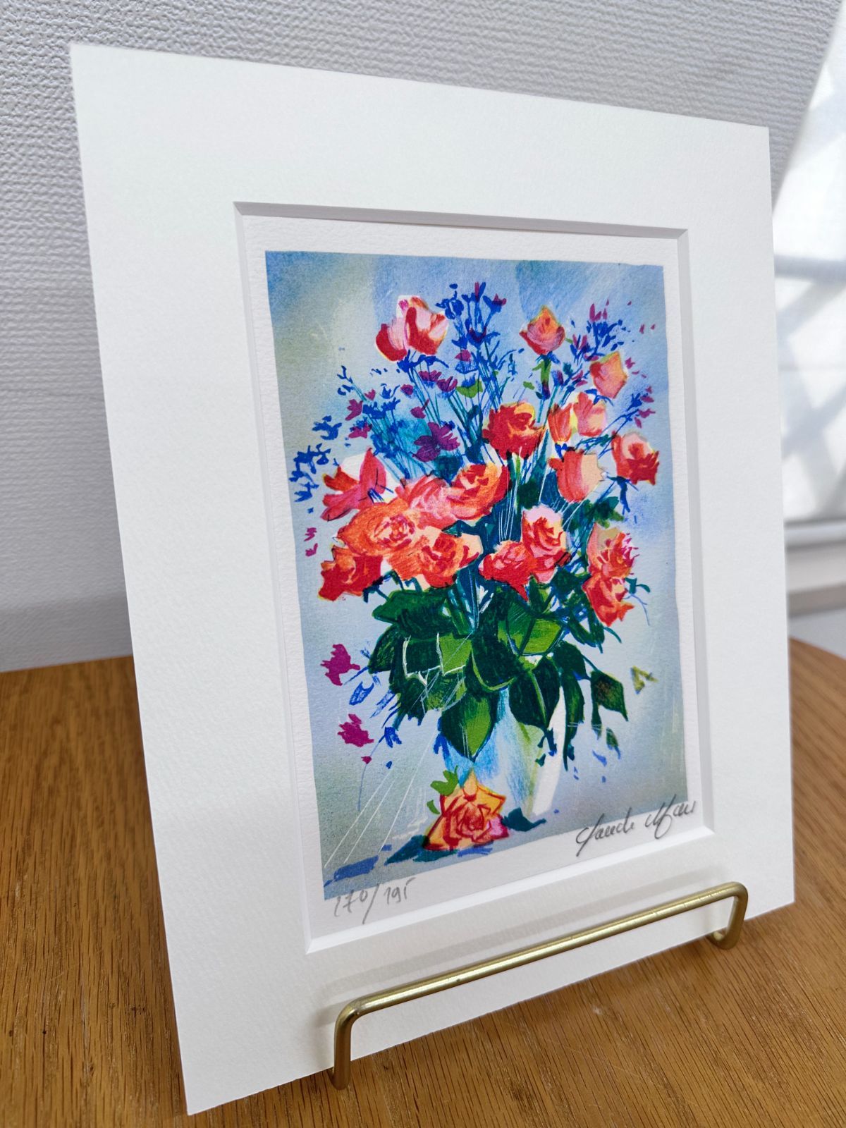 真作保証 ジョン ポーウェル 【春の花】シリアル サインあり 出品12/3