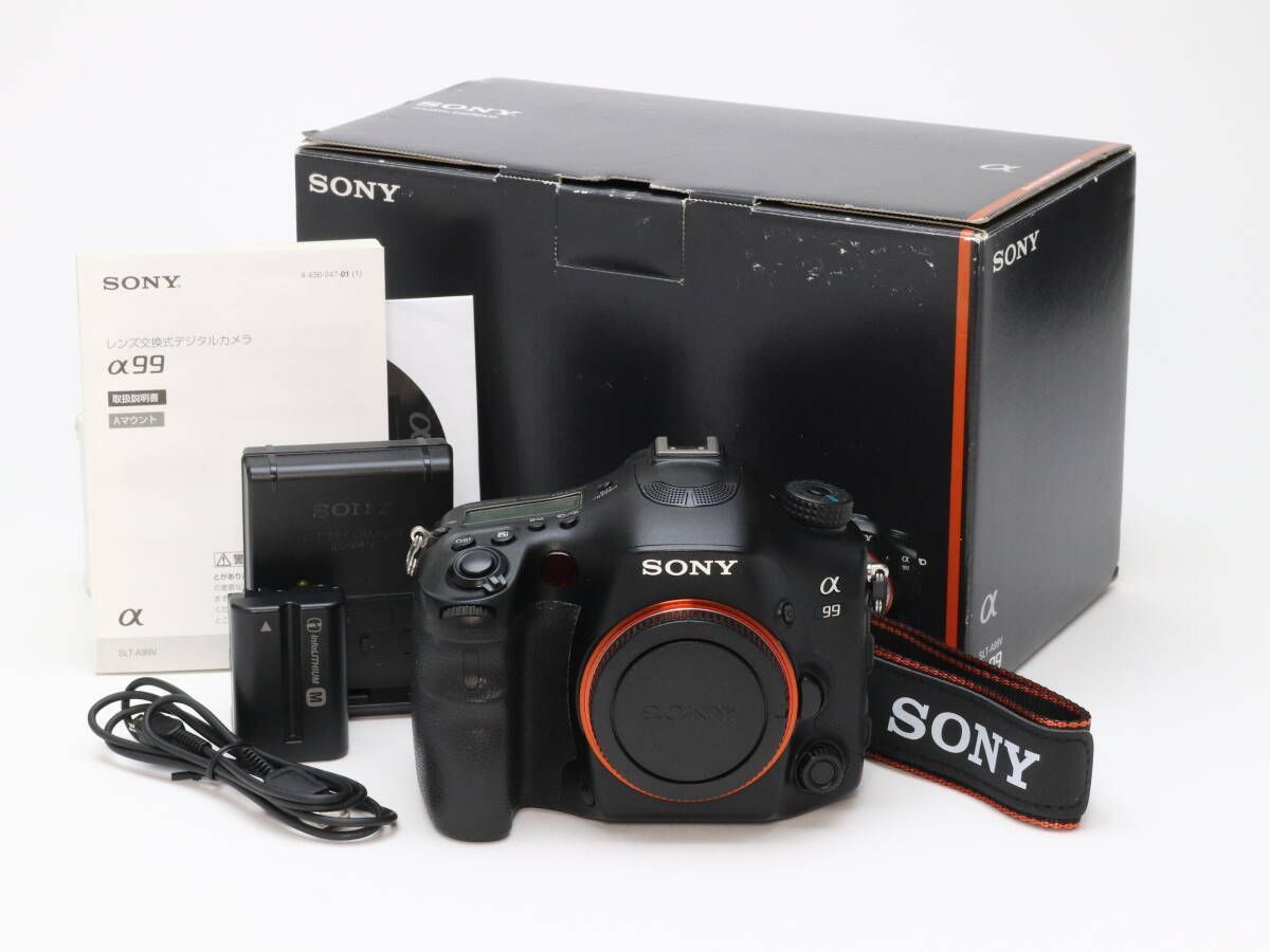 AB SONY ソニー α99 SLT-A99V ボディ ブラック 初期不良返品対応 66-29