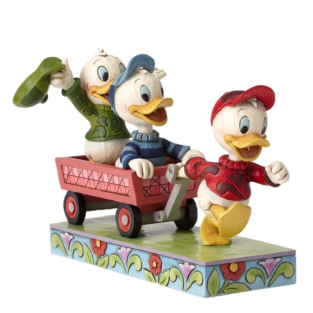 ディズニー　バイナルメーション　フィギュア　ヒューイ　デューイ　ルーイ　ワイルド ディズニー バイナルメーション フィギュア ヒューイ デューイ