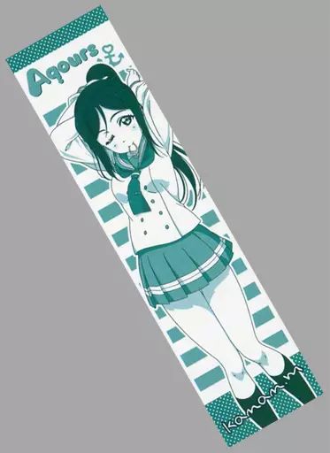 中古】タオル・手ぬぐい(キャラクター) 松浦果南 マフラータオル”3年生