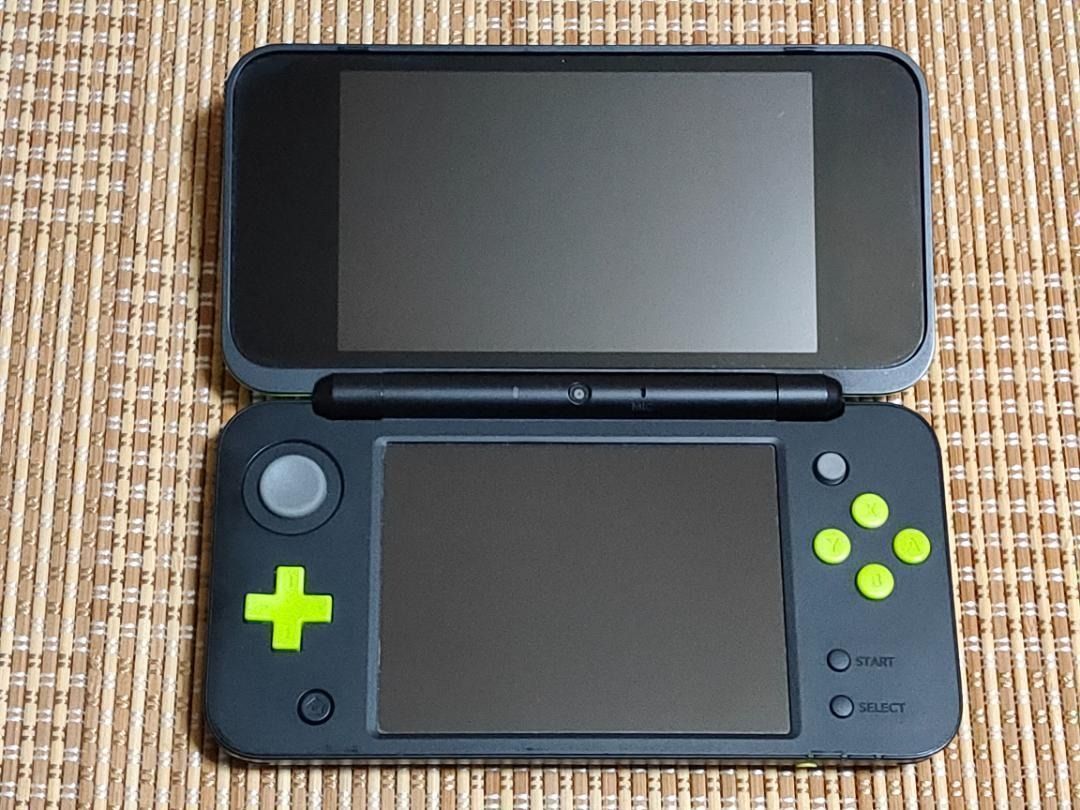 本体のみ New2DSLL ブラック×ライム B UP786_INFO