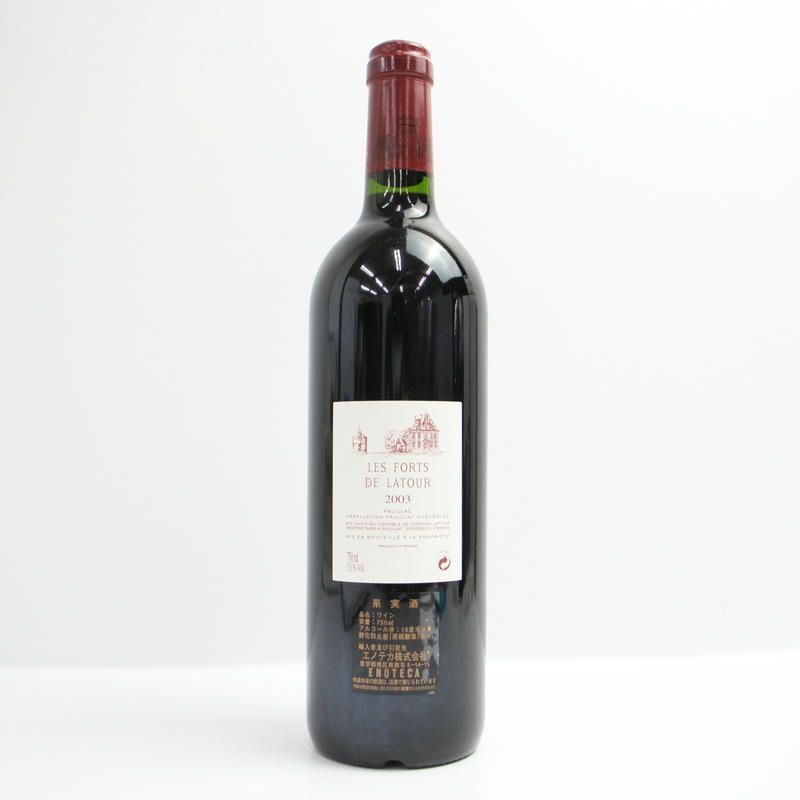 レ フォール ド ラトゥール 2003 750ml Les Forts De Latour【B2】 ド