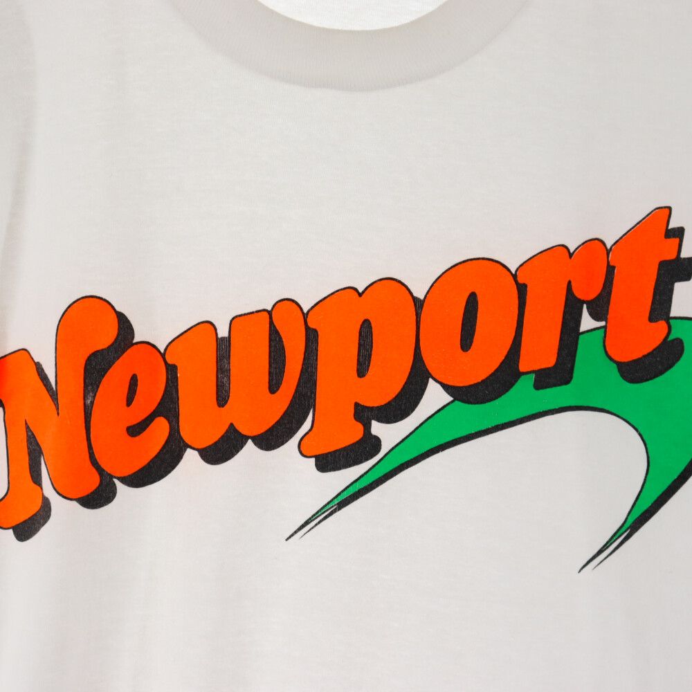 VINTAGE (ヴィンテージ) 80s NEWPORT LOGO TEE ニューポート ロゴ ...