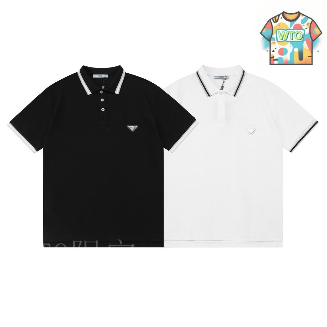 ノエリアム【着用回数1回】　PRADA ポロシャツ 今日特価】PRADA 2025 ユニセックス ポロシャツ-1-1 - メルカリ