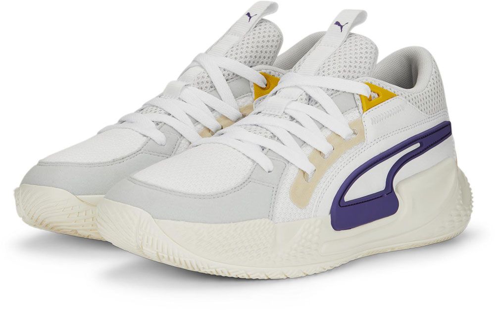 プーマ PUMA バスケットボール ユニセックス シューズ プーマ コート アンド ライダー SLASH  37805205 プーマ ホワイト/チーム 250