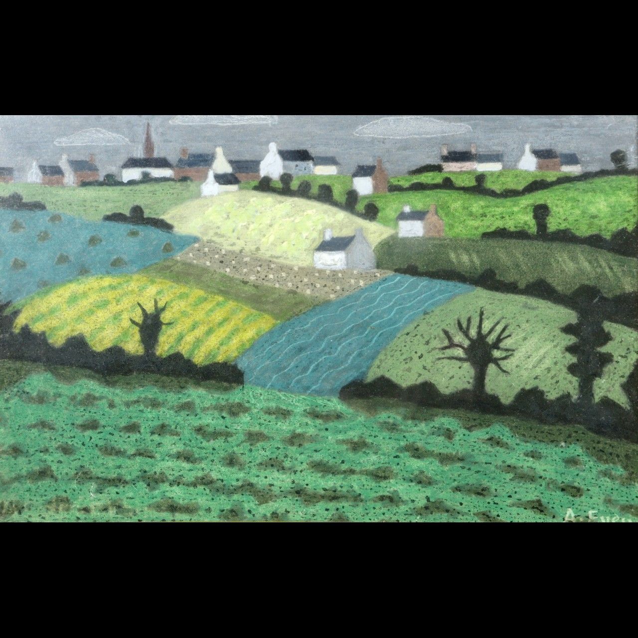 【真作】絵画　文雄銘　油彩6号　戸隠山農家　美情景　逸品　T7 Yahoo!オークション -「戸隠」(油彩) (絵画)の落札相場・落札価格