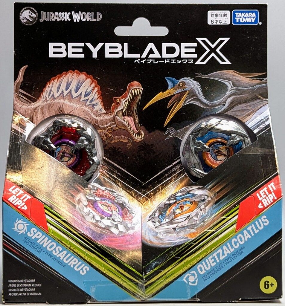 タカラトミー ベイブレードX ダブルスターター スピノサウルス