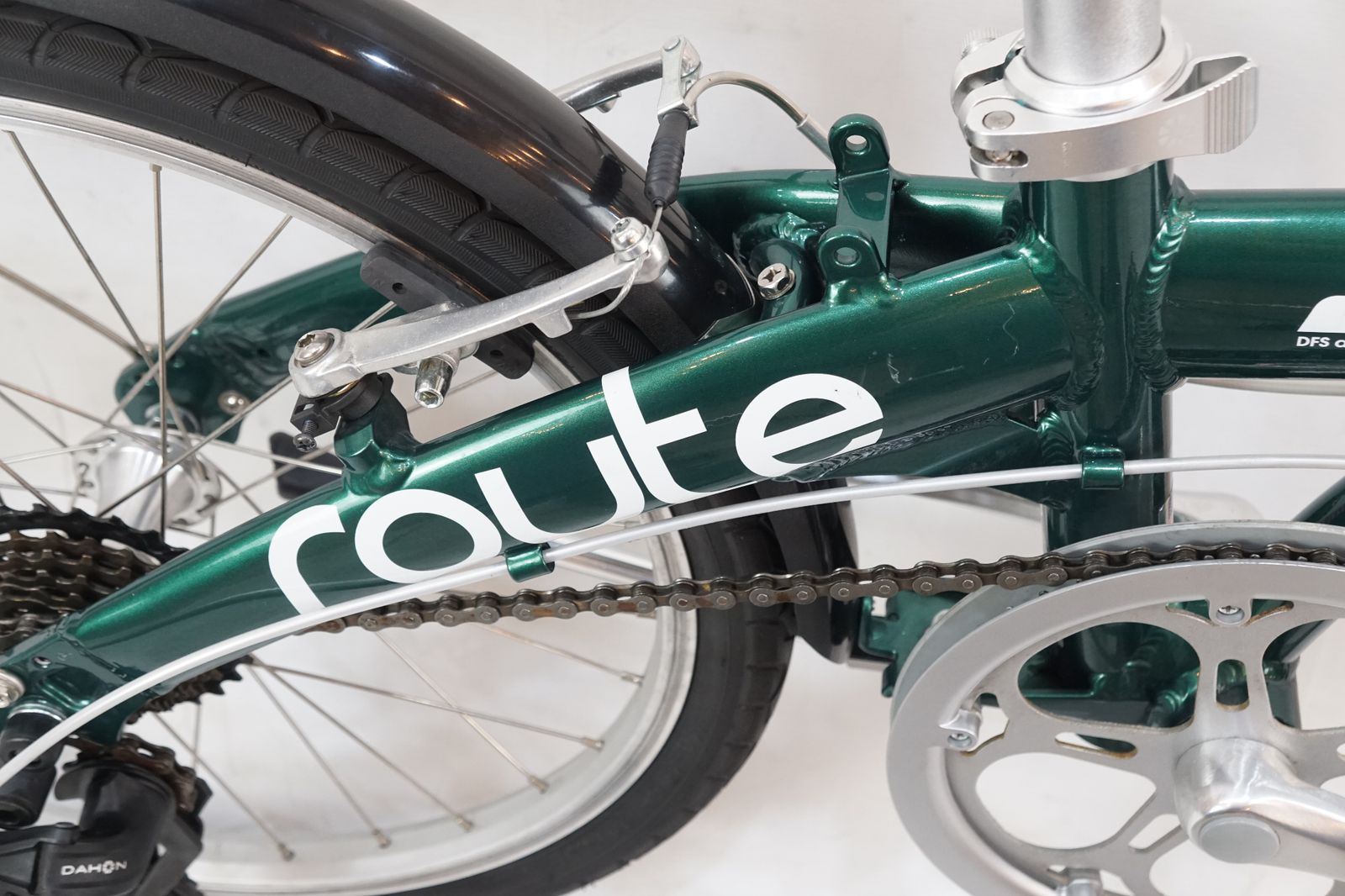 男性的な DAHON ダホン ROUTE 2021年モデル 20インチ 折り畳み自転車 バイチャリ浦和ベース 送料無料も!