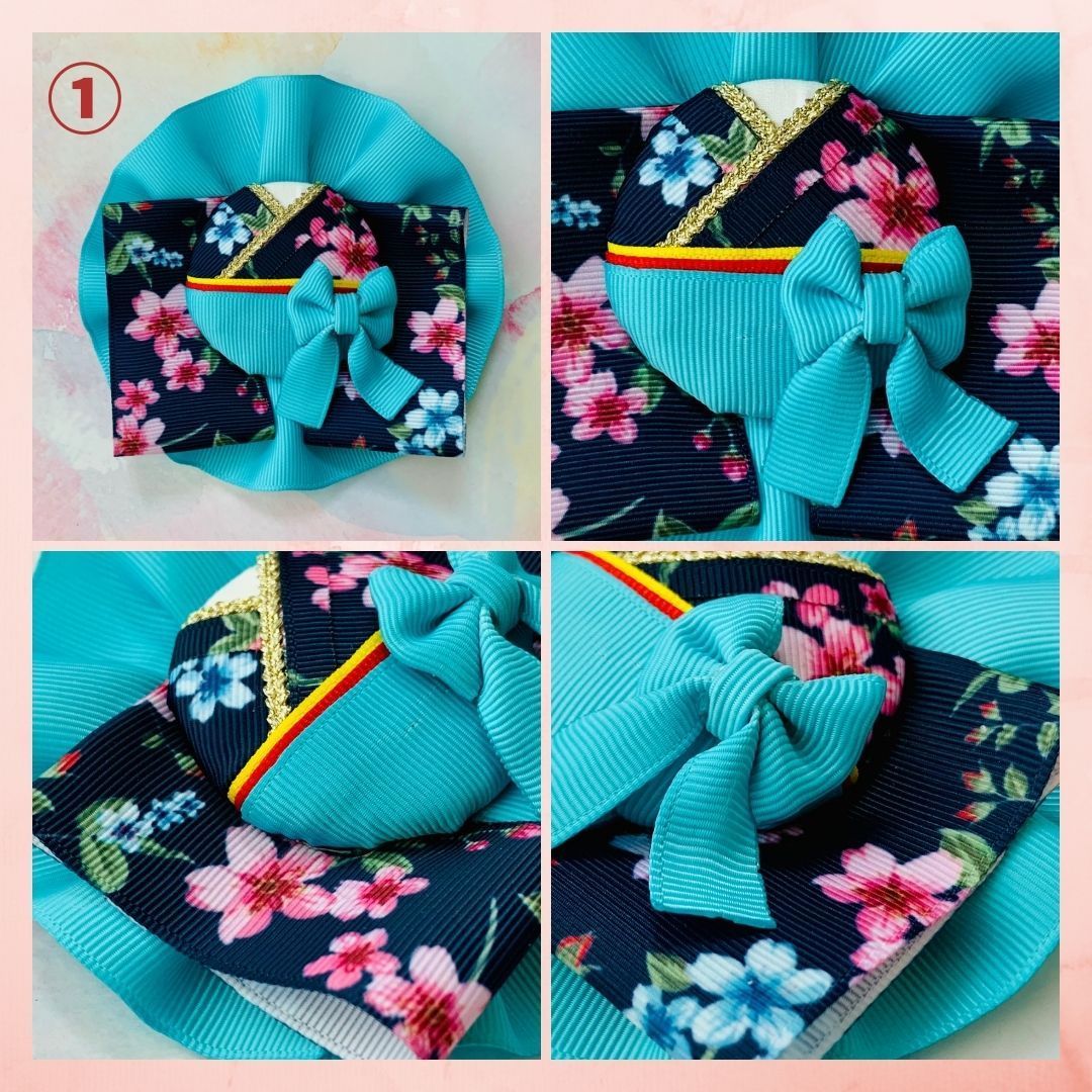 袴ロゼット 卒園 卒業 思い出 プレゼント 着物 和風 yuki-rosette 