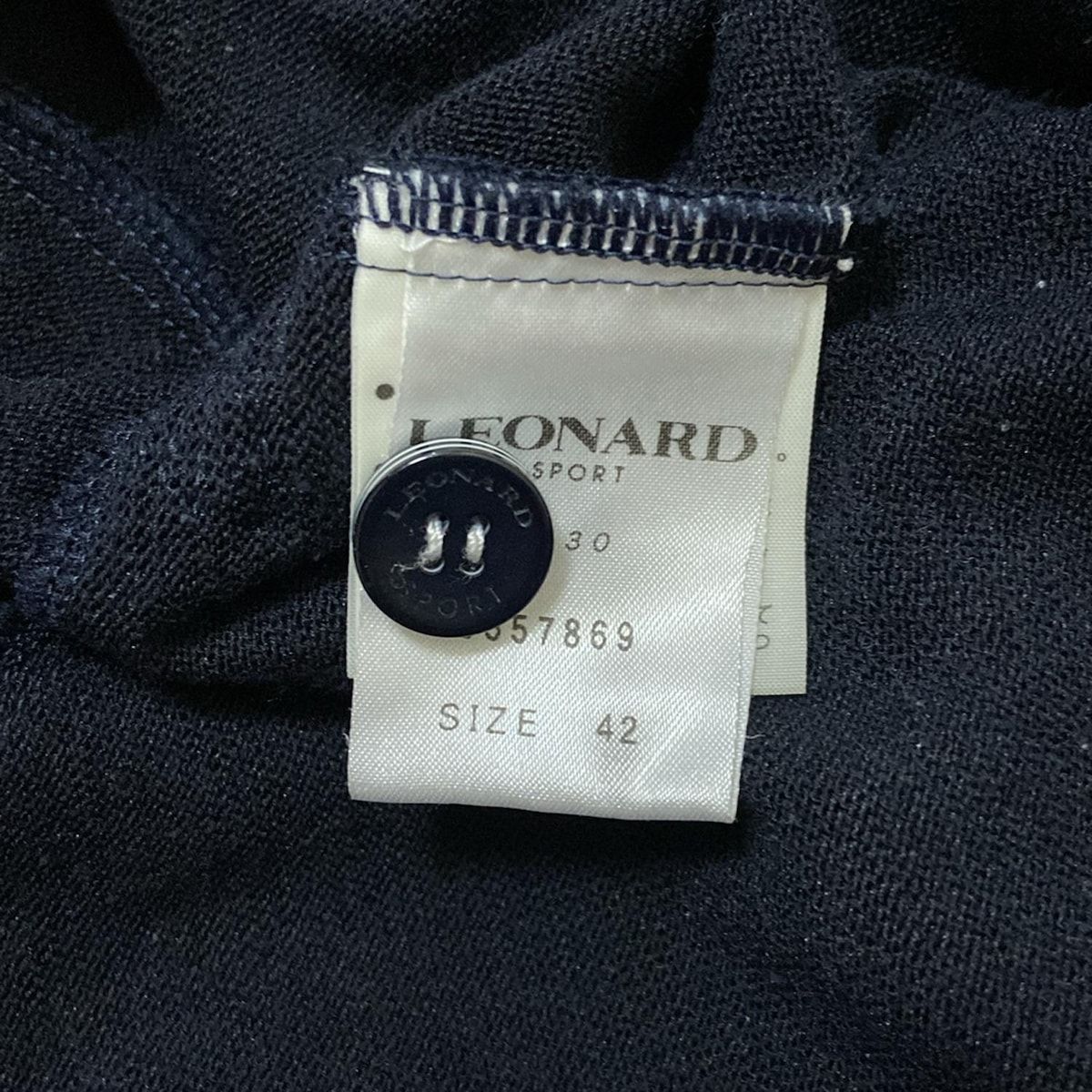 LEONARD SPORT(レオナールスポーツ) カーディガン サイズ42 L