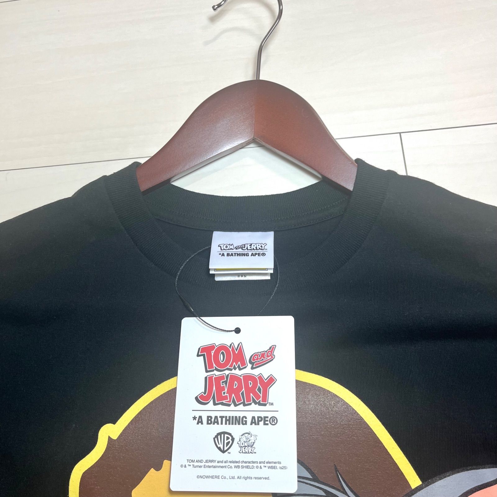 新品 BAPE X トムとジェリー 85TH APE HEAD TEE エイプ - メルカリ