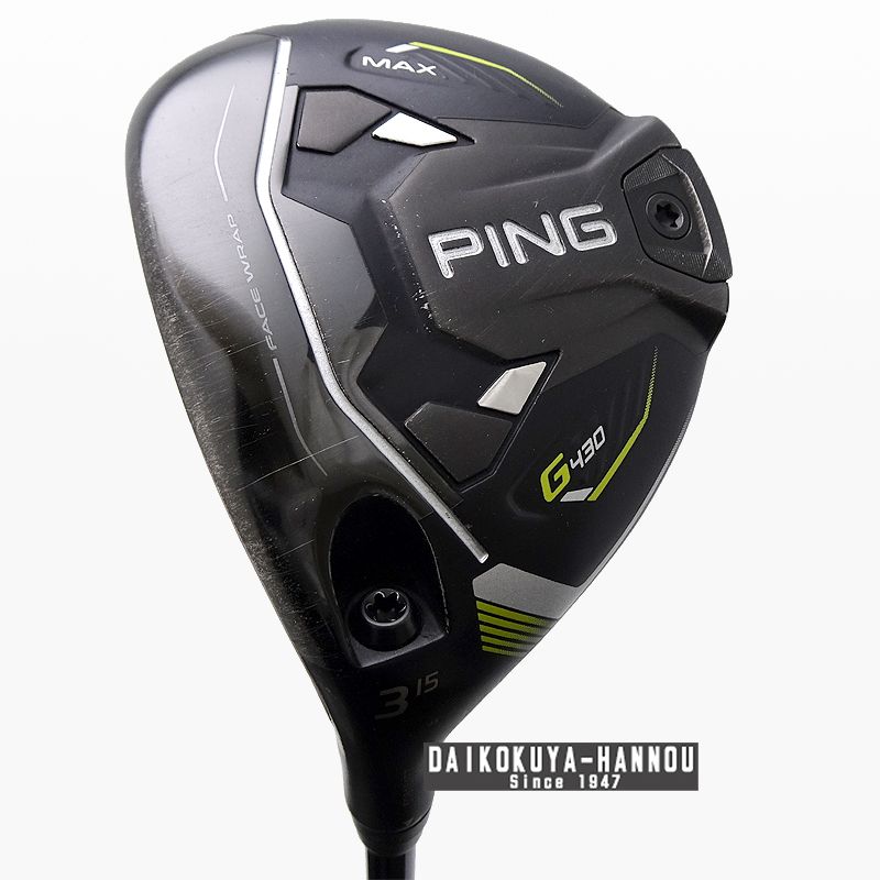 ピン G425 MAX ウッド 5W 17.5° ヘッド＋ヘッドカバー付き PING G425