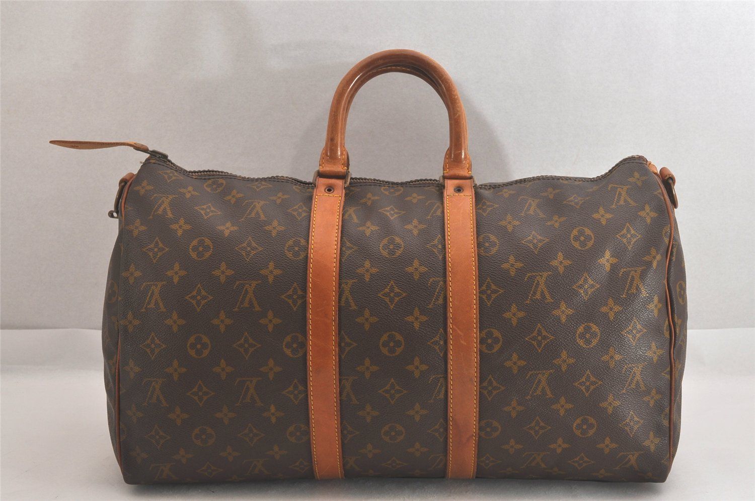 【美品・鑑定済み】ルイ・ヴィトン ボストン キーポル　バンドリエール45 ◇最高級レザー【 Louis Vuitton 】キーポル・バンドリエール 45
