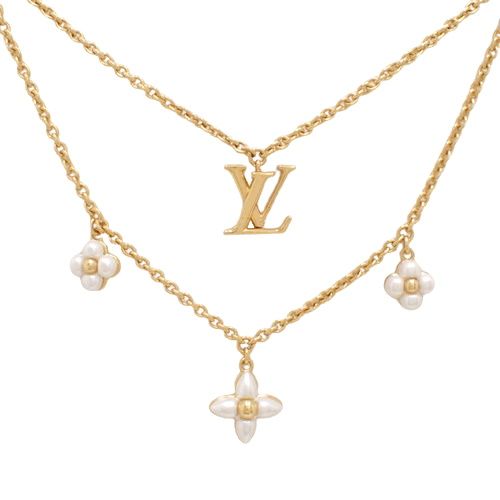 LOUIS VUITTON(ルイ・ヴィトン) ネックレス・LV フローラグラム