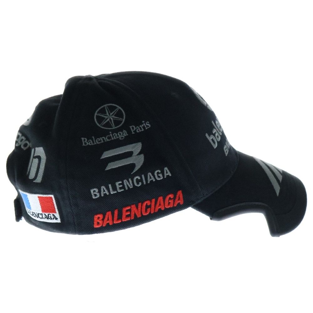 BALENCIAGA (バレンシアガ) HAT RACER CAP 766858 410B2 ロゴ刺繍