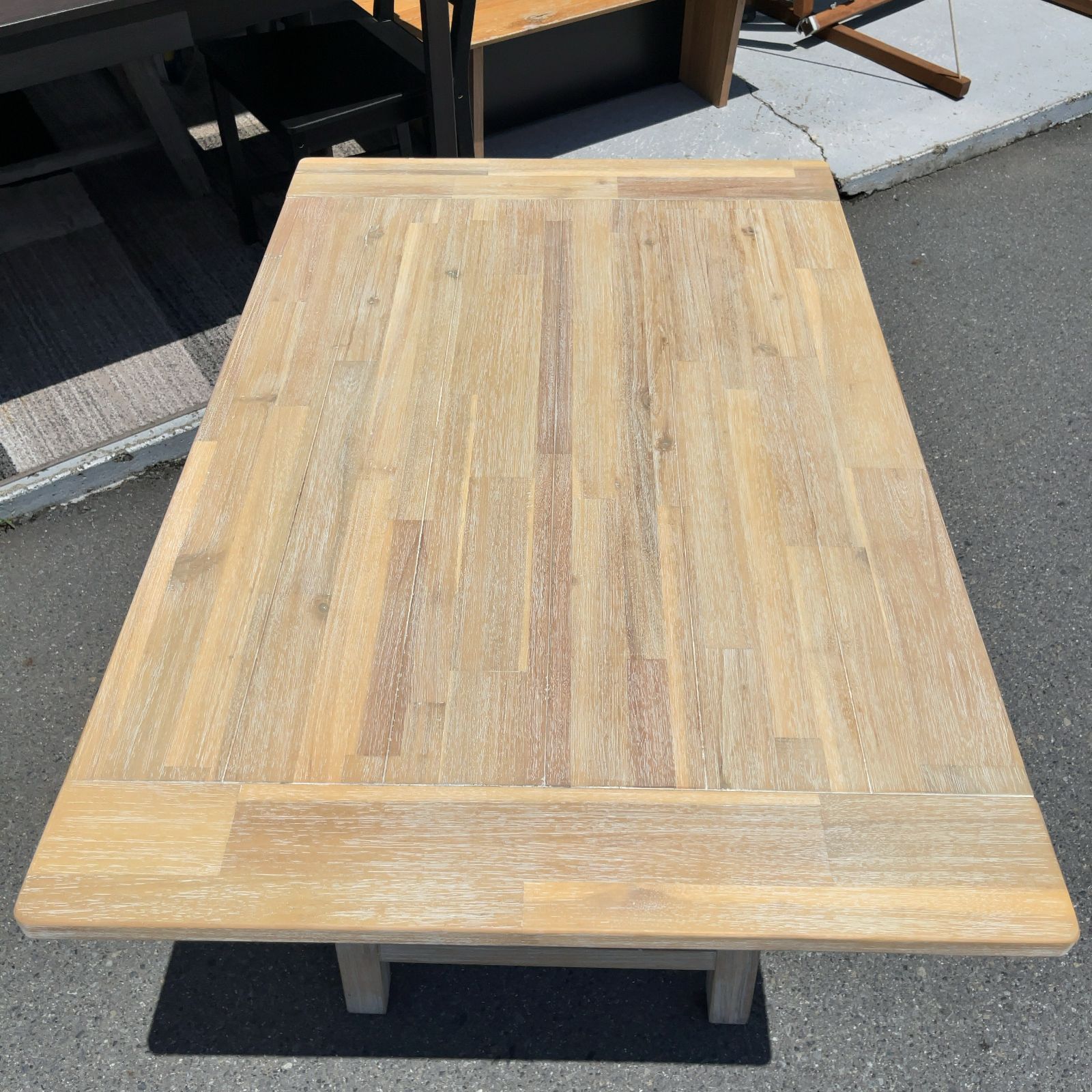 送料別途 unico ウニコ MANOA マノア ダイニングテーブル 120幅