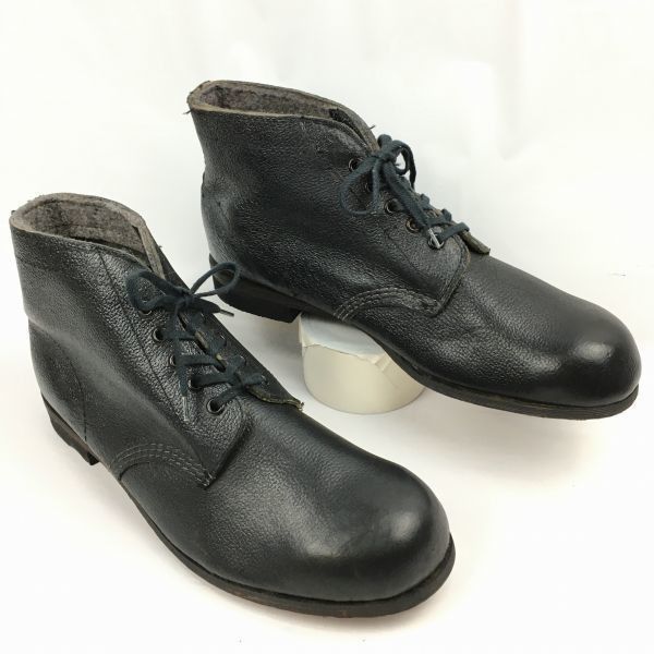 ECCO/エコー 高級ショートブーツ size42 26.5-27.0程度〈黒/BLACK