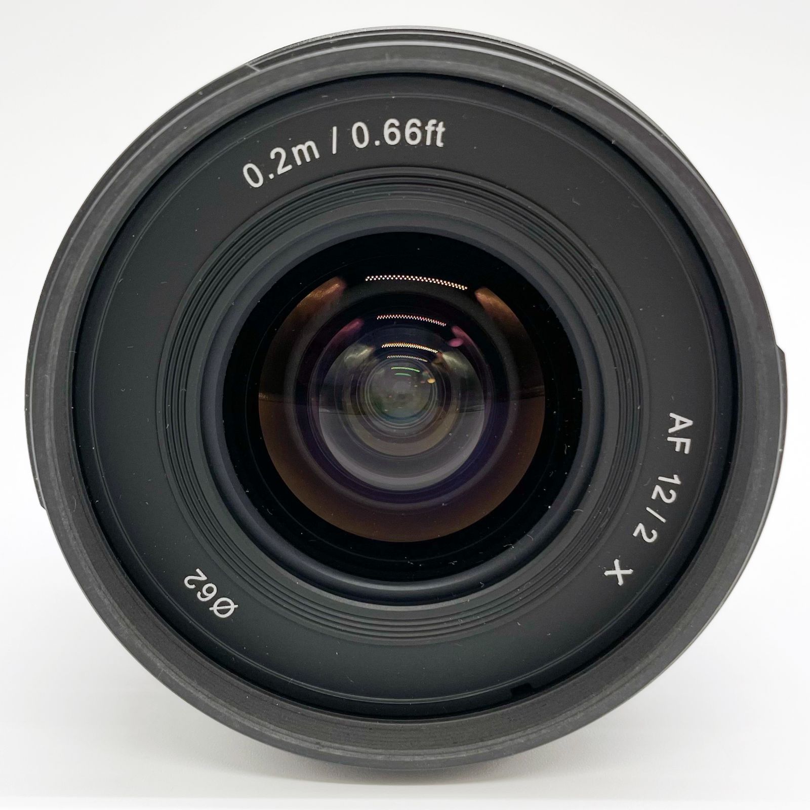 □極上品 SAMYANG サムヤン 超広角単焦点レンズ AF 12mm F2 X フジ 