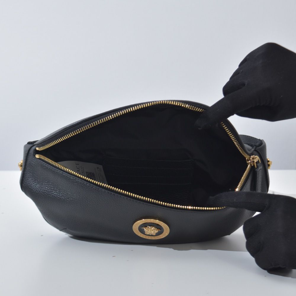 VERSACE カーフレザー