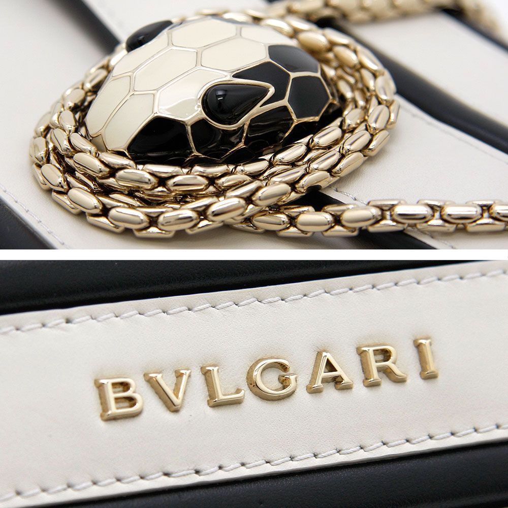 中古 美品】 ブルガリ BVLGARI ショルダーバッグ セルペンティ 