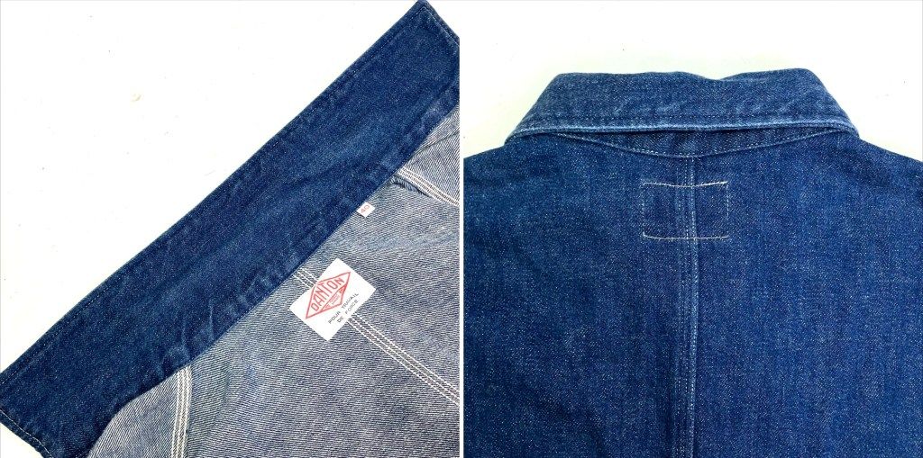 01w-5503 ダントン Danton デニム カバーオール サイズ40 ブルー