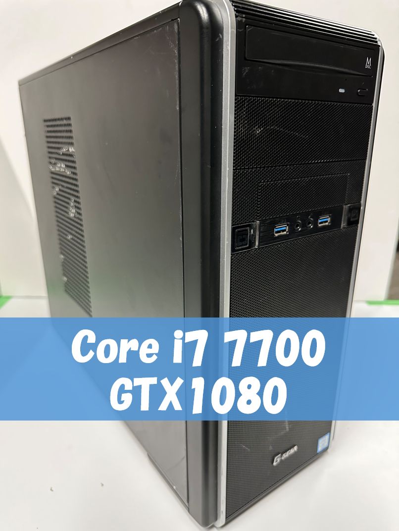 格安ゲーミング/i7 7700/gtx1080/Windows11/SSD120GB/HDD1TB/G