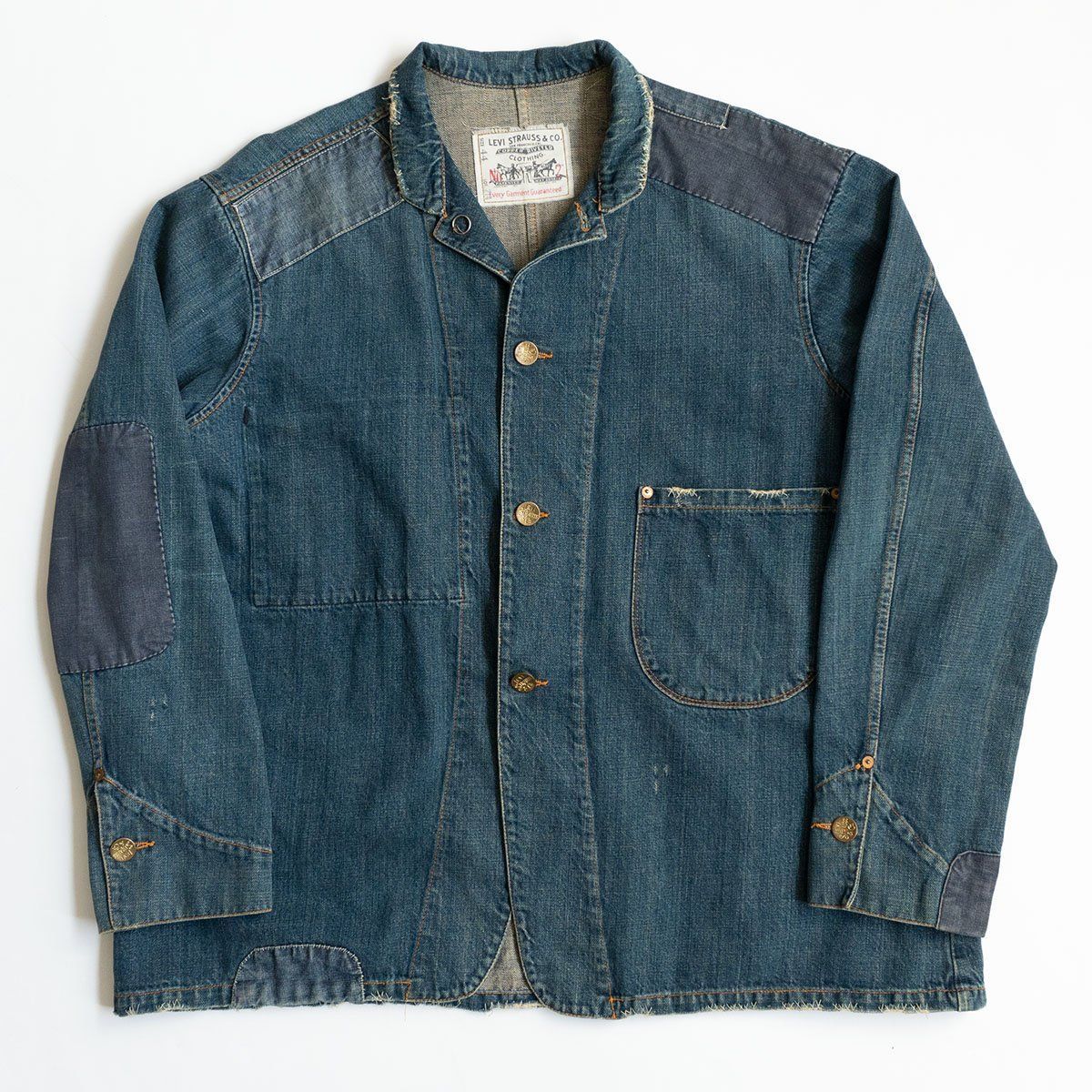 LEVI'S LVC  1901S NO.2デニム　デニムサックコート 40