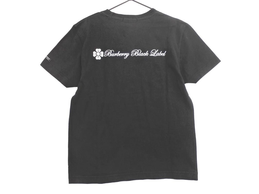 BURBERRY バーバリー BLACK LABEL ブラックレーベル プリント T