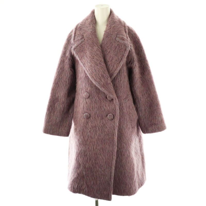 新品　グレースコンチネンタル　コート　36 グレースコンチネンタル シャギーロングコート 36