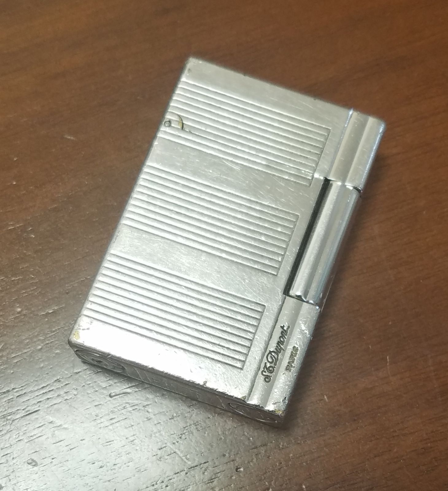 希少モデル】S.T Dupont ベスト デュポン ギャッツビー シルバー 希少モデル】S.T Dupont ベスト デュポン ギャッツビー シルバー