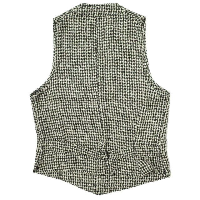 ANATOMICA SAGAN VEST HOUNDSTOOTH フランス製 ANATOMICA SAGAN VEST HOUNDSTOOTH LINEN S - メルカリ