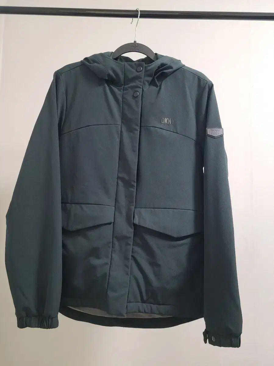 DKNY ゴルフ ダークグリーン ウィンドブレーカー ジャケット L