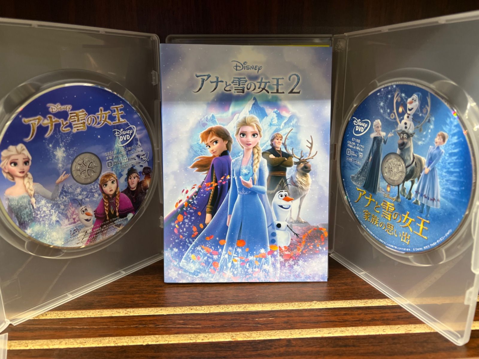 Amazon.co.jp: アナと雪の女王1・2・家族の思い出 コンプリート3