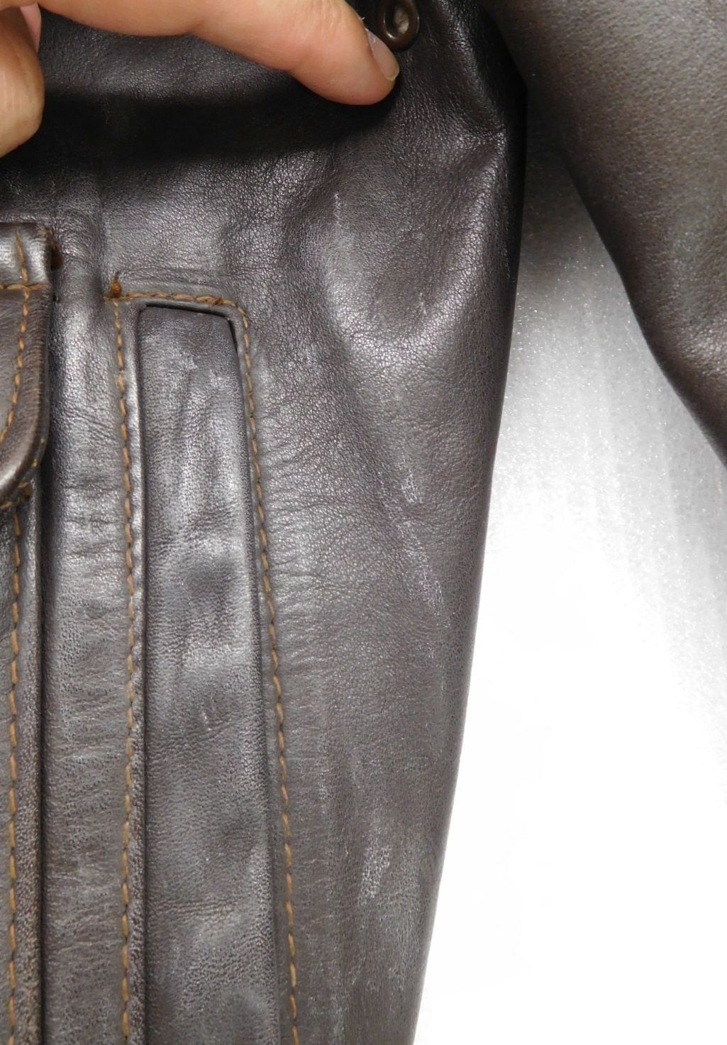 SCHOTT ショット A-2 フライトジャケット レザー 30-1415 ブラウン size:42