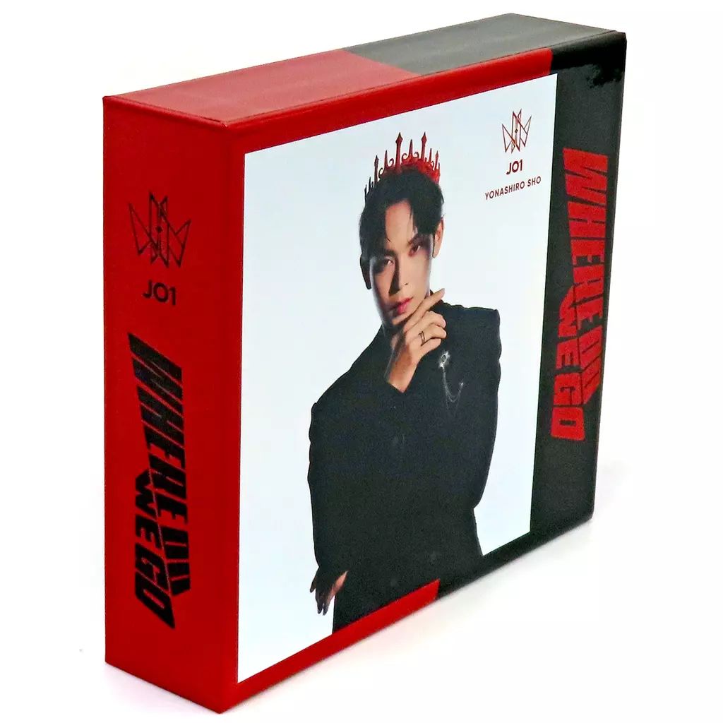 JO1 與那城 収納Box fortune 中古】特典系収納BOX 與那城奨(JO1) 収納BOX 「CD WHERE DO WE
