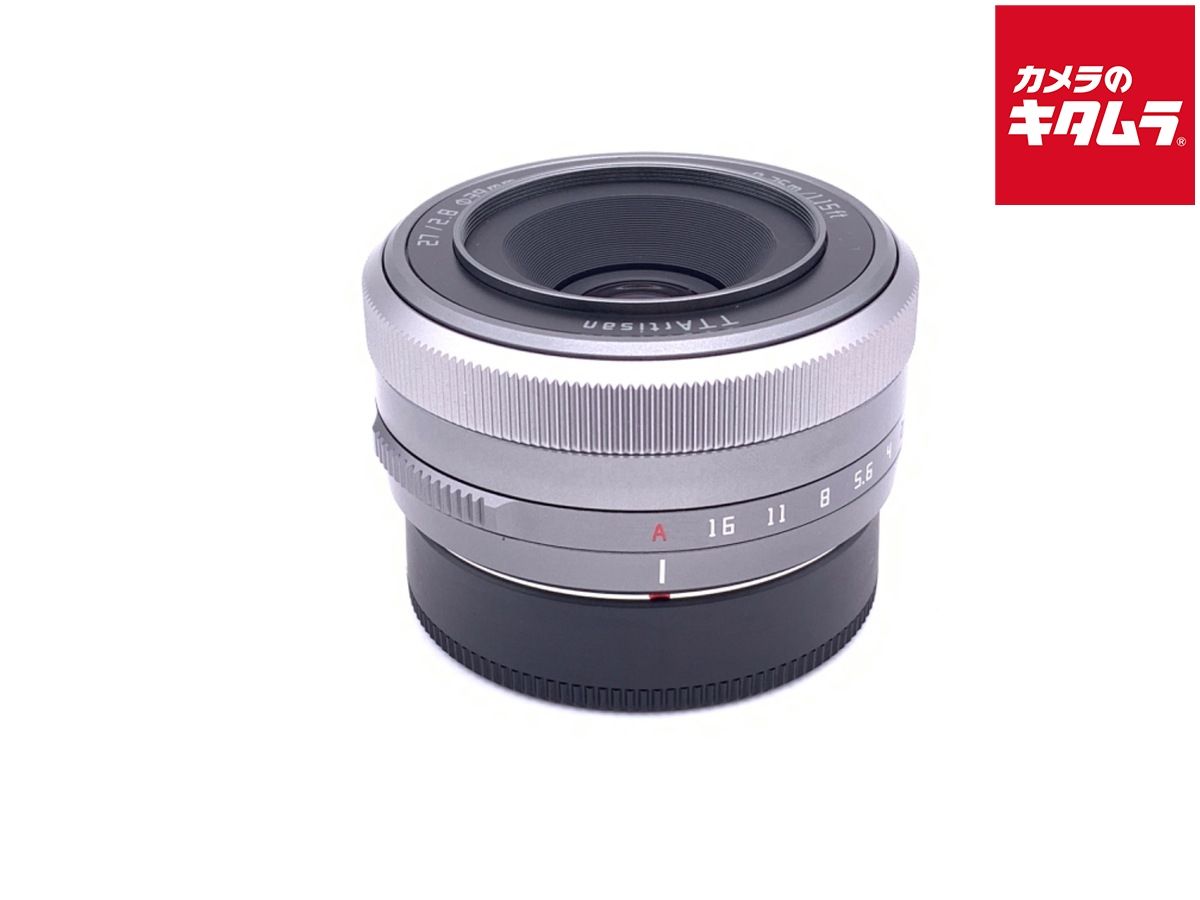 銘匠光学 TTArtisan AF 27mm f 2.8 フジフイルムX用 チタンブラック