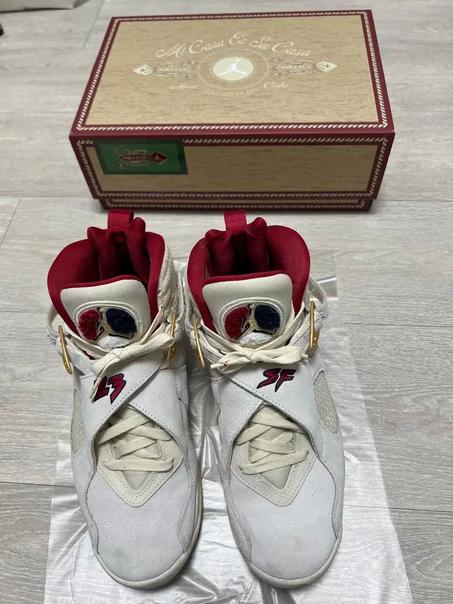 NIKE ナイキ ジョーダン 8 x ソルフライ レトロ SP ビューティー カーサ 時 結婚した 265 間で